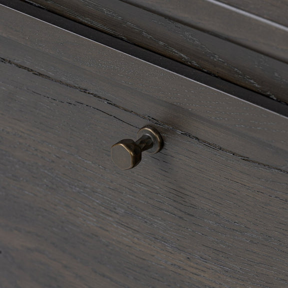 Leora Sideboard - Smoked Black Veneer