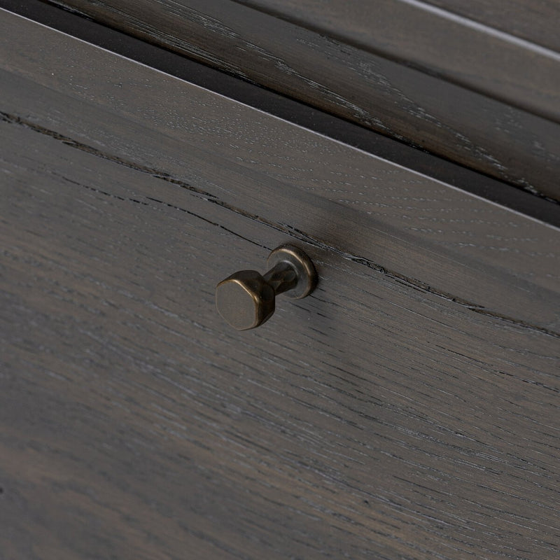 Leora Sideboard - Smoked Black Veneer