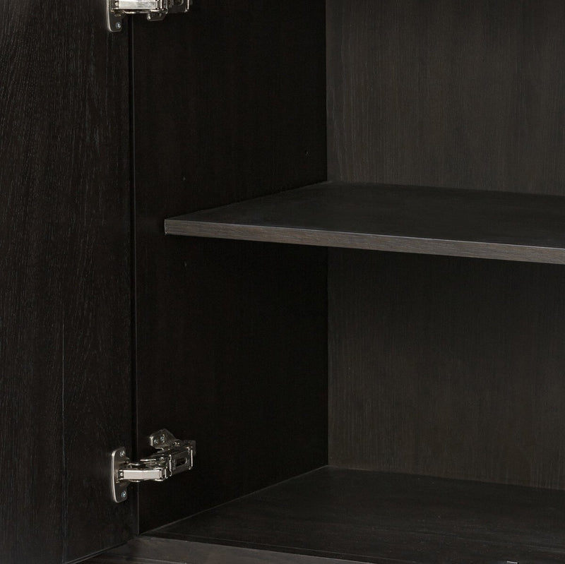Leora Sideboard - Smoked Black Veneer