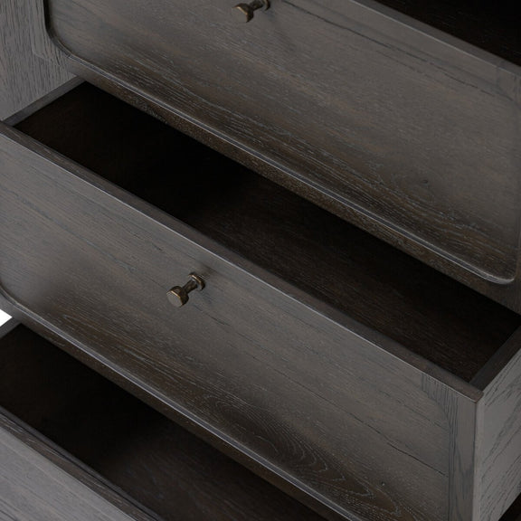 Leora Sideboard - Smoked Black Veneer