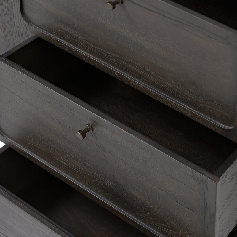 Leora Sideboard - Smoked Black Veneer