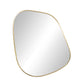 Nova Mirror - Antique Brass Iron