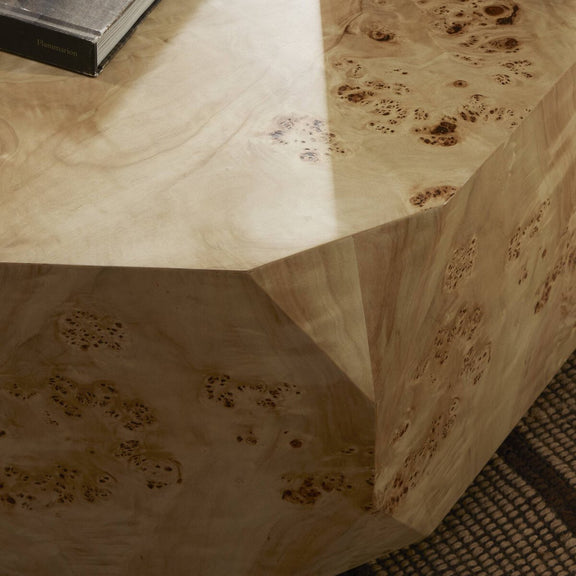 Elena Coffee Table - Light Burl