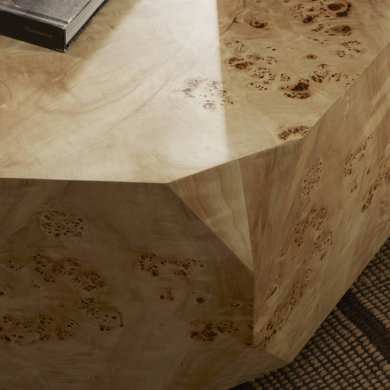 Elena Coffee Table - Light Burl