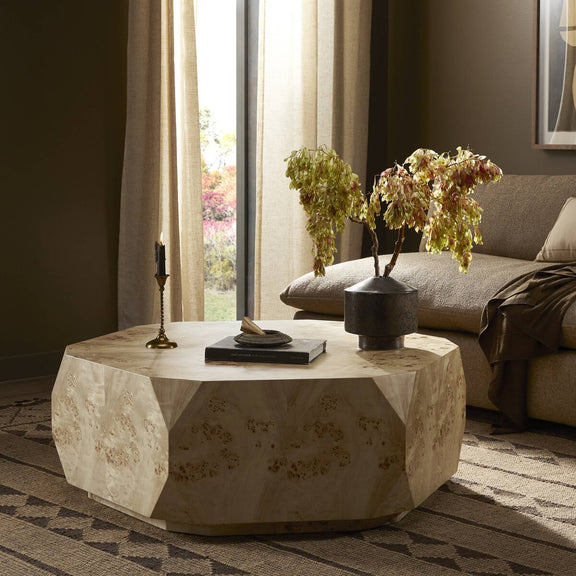 Elena Coffee Table - Light Burl