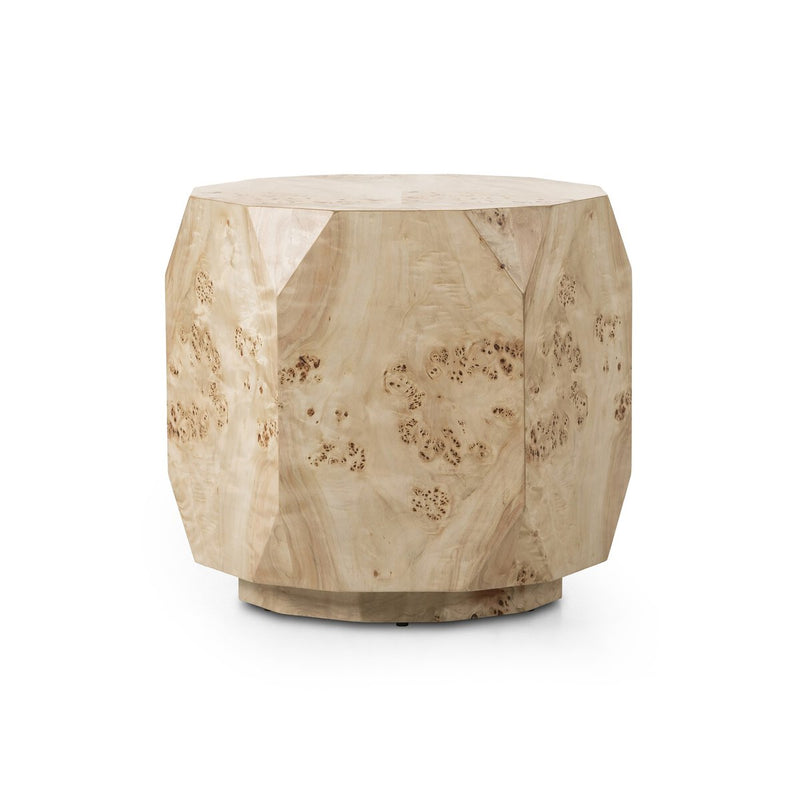 Elena End Table - Light Burl