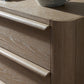 Primrose 6 Drawer Dresser - Natural Flat Oak Veneer