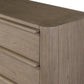 Primrose 10 Drawer Dresser - Natural Flat Oak Veneer