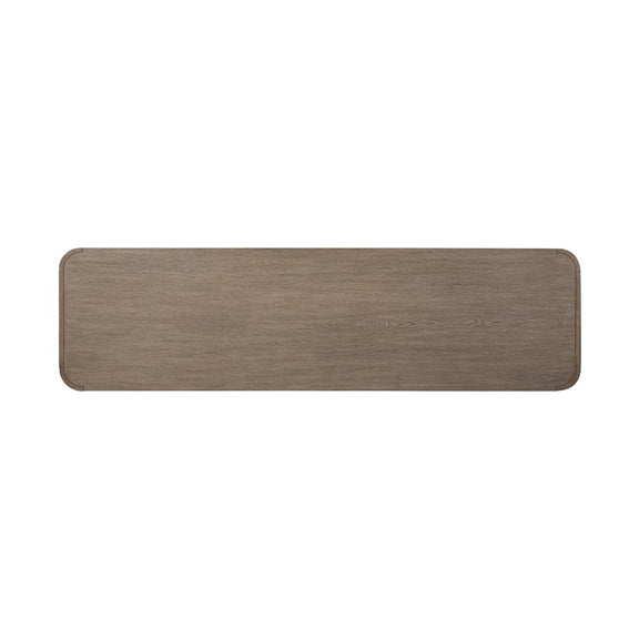 Primrose 10 Drawer Dresser - Natural Flat Oak Veneer