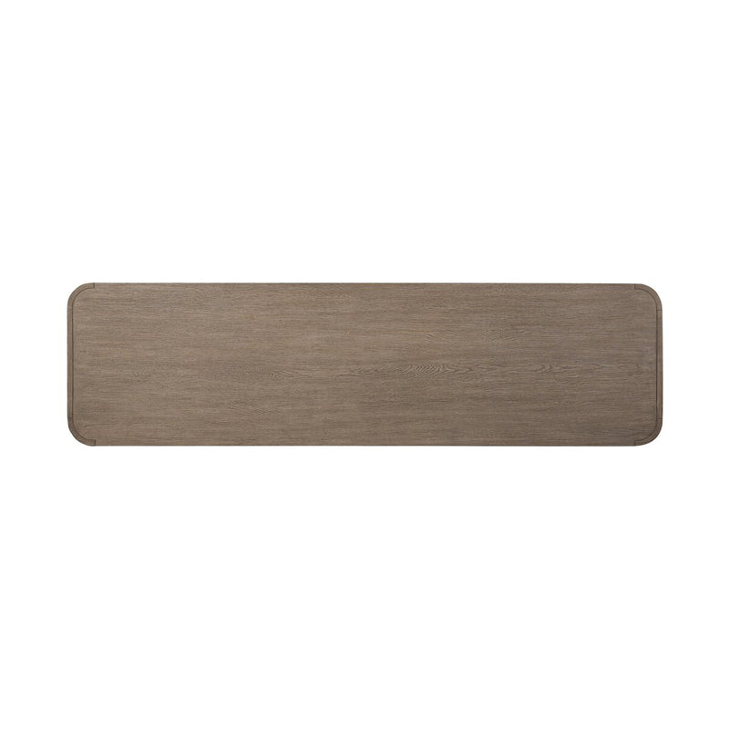 Primrose 10 Drawer Dresser - Natural Flat Oak Veneer