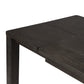 Noeline Double Extension Dining Table - Smoked Black Oak