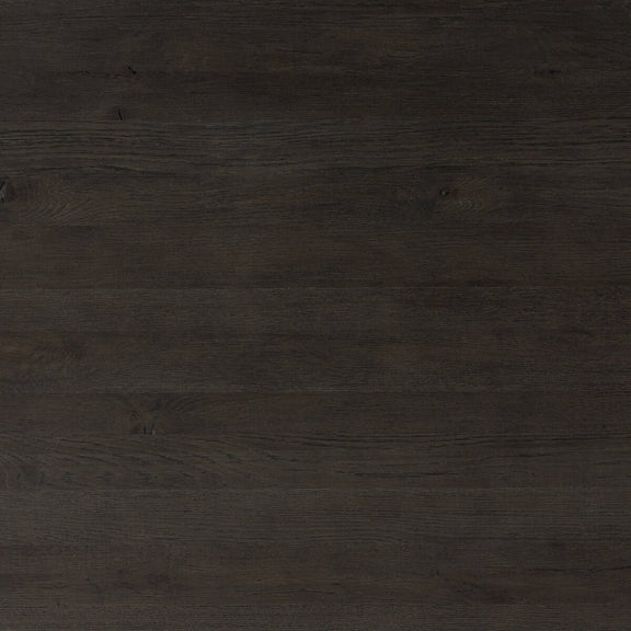Noeline Double Extension Dining Table - Smoked Black Oak