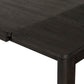 Noeline Double Extension Dining Table - Smoked Black Oak