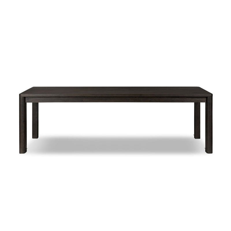 Noeline Double Extension Dining Table - Smoked Black Oak