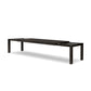 Noeline Double Extension Dining Table - Smoked Black Oak
