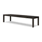 Noeline Double Extension Dining Table - Smoked Black Oak