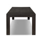 Noeline Double Extension Dining Table - Smoked Black Oak