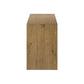 Theodore Media Console - Rustic Amber Oak Veneer
