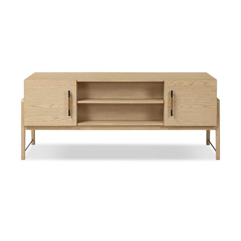 Rosedale Executive Desk - Yucca Oak Veneer