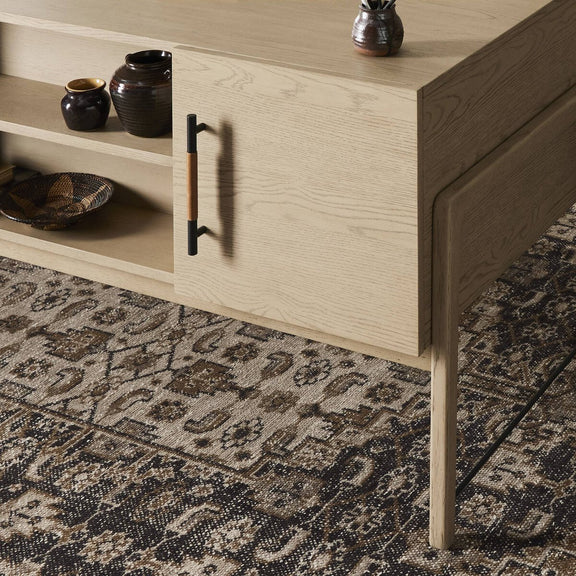 Rosedale Executive Desk - Yucca Oak Veneer