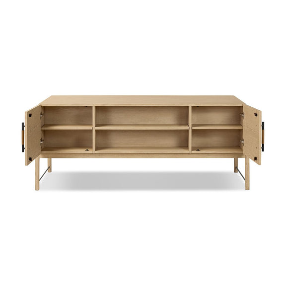 Rosedale Executive Desk - Yucca Oak Veneer
