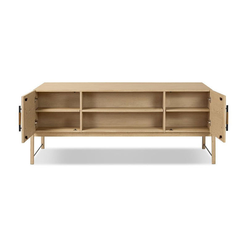 Rosedale Executive Desk - Yucca Oak Veneer