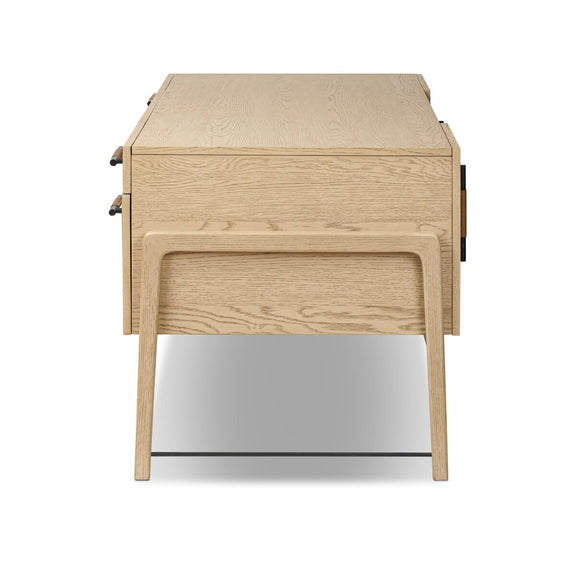 Rosedale Executive Desk - Yucca Oak Veneer