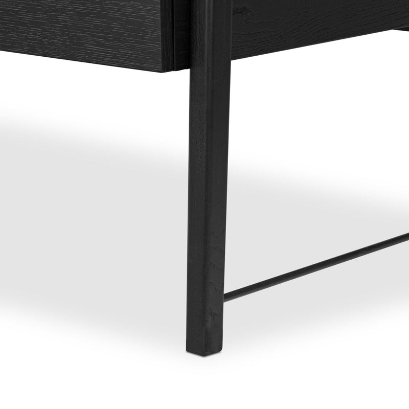 Rosedale Executive Desk - Ebony Oak Veneer