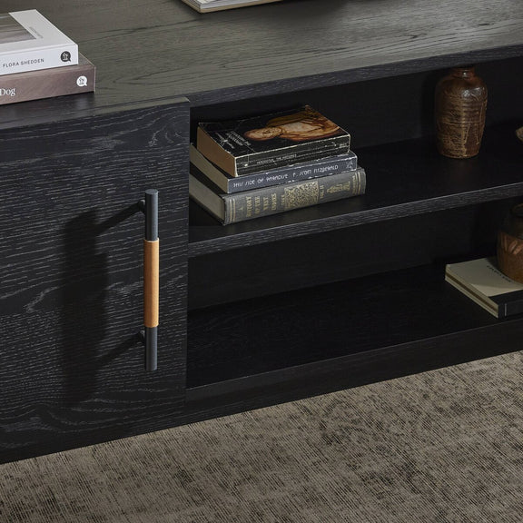 Rosedale Executive Desk - Ebony Oak Veneer