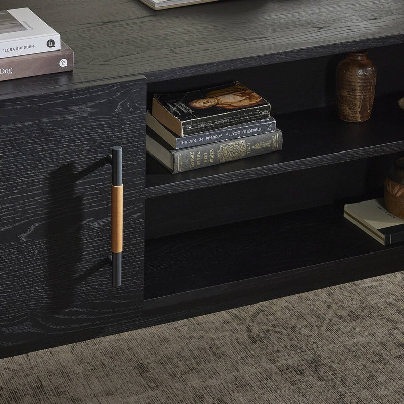 Rosedale Executive Desk - Ebony Oak Veneer
