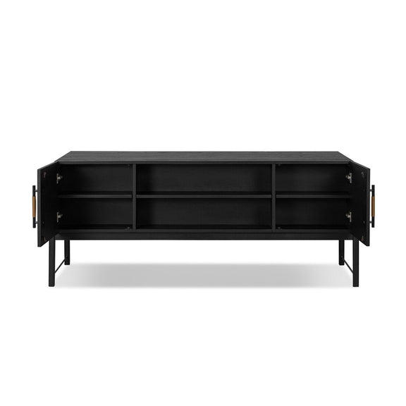 Rosedale Executive Desk - Ebony Oak Veneer