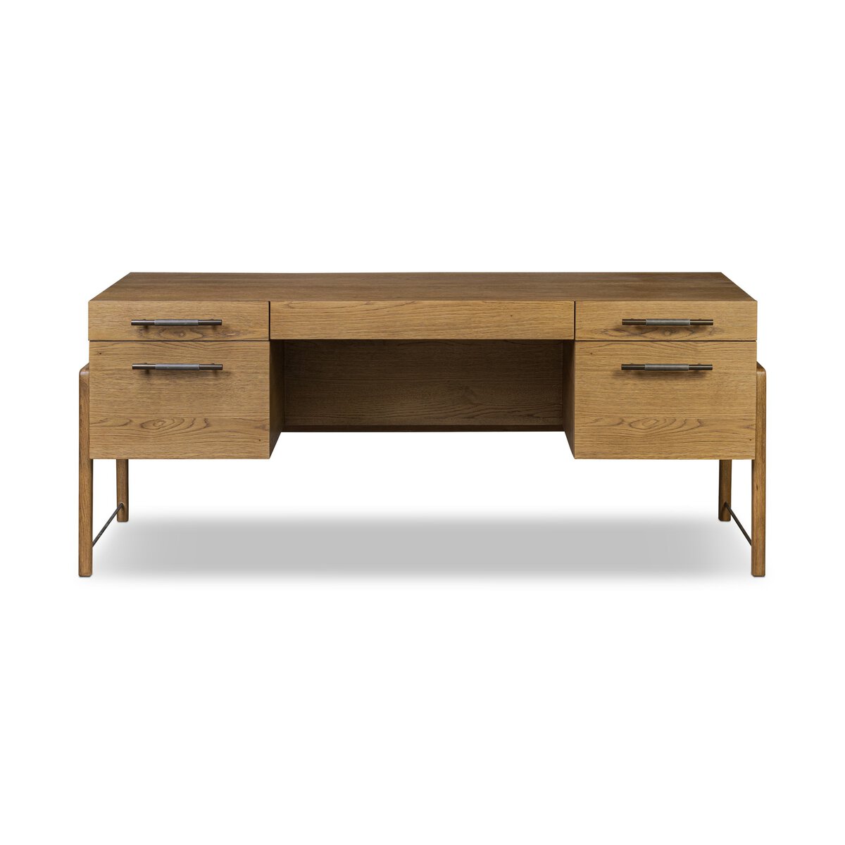Rosedale Executive Desk - Amber Oak