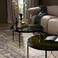 Yoko Nesting Table - Moss Cast Glass