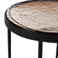 Yoko Nesting Table - Smoked Brown Cast Glass