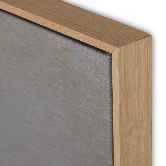 Seafoam by Aileen Fitzgerald - White Oak Floater