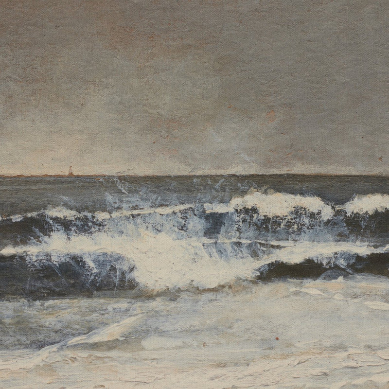 Seafoam by Aileen Fitzgerald - White Oak Floater