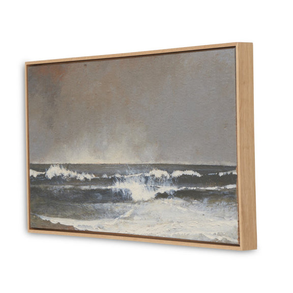 Seafoam by Aileen Fitzgerald - White Oak Floater