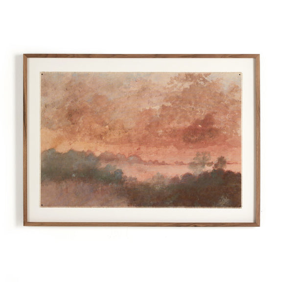 The Color Came Forth In Me by Aileen Fitzgerald - Rustic Walnut