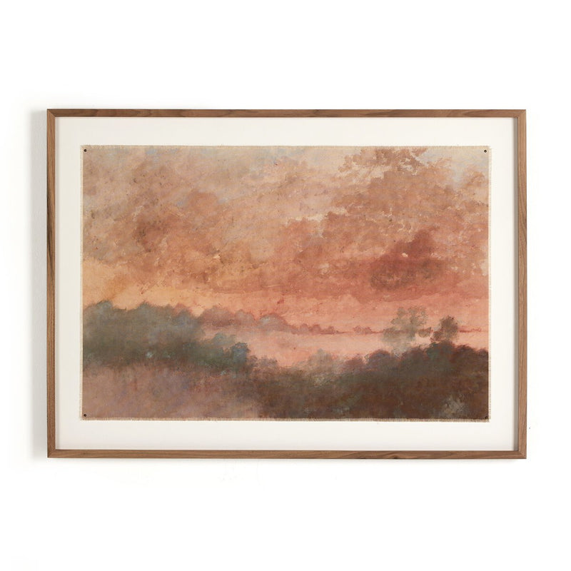 The Color Came Forth In Me by Aileen Fitzgerald - Rustic Walnut