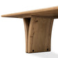Marcon Dining Table - Natural Reclaimed French Oak