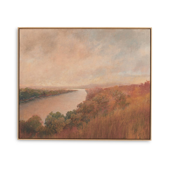 Seeing In Color by Aileen Fitzgerald - White Oak Floater
