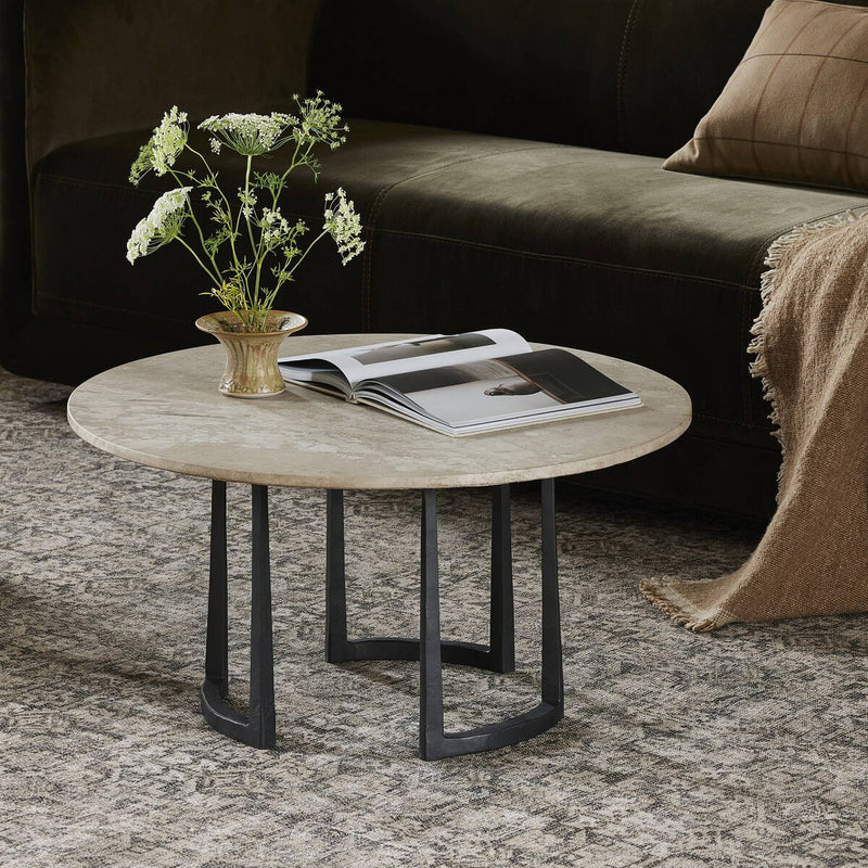 Axtell Coffee Table - Lunar Marble
