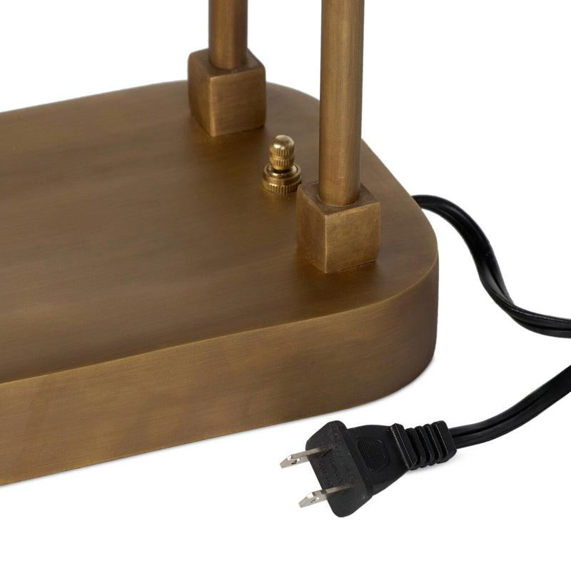 Merlin Table Lamp - Aged Antique Brass