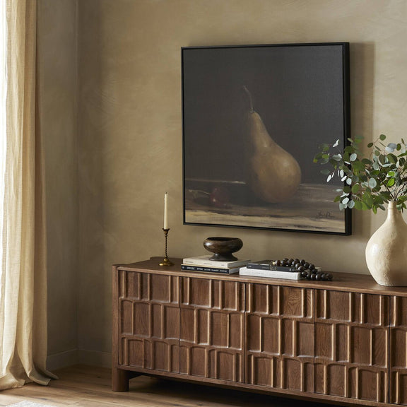 Pear I by Shaina Page - Black Maple Floater