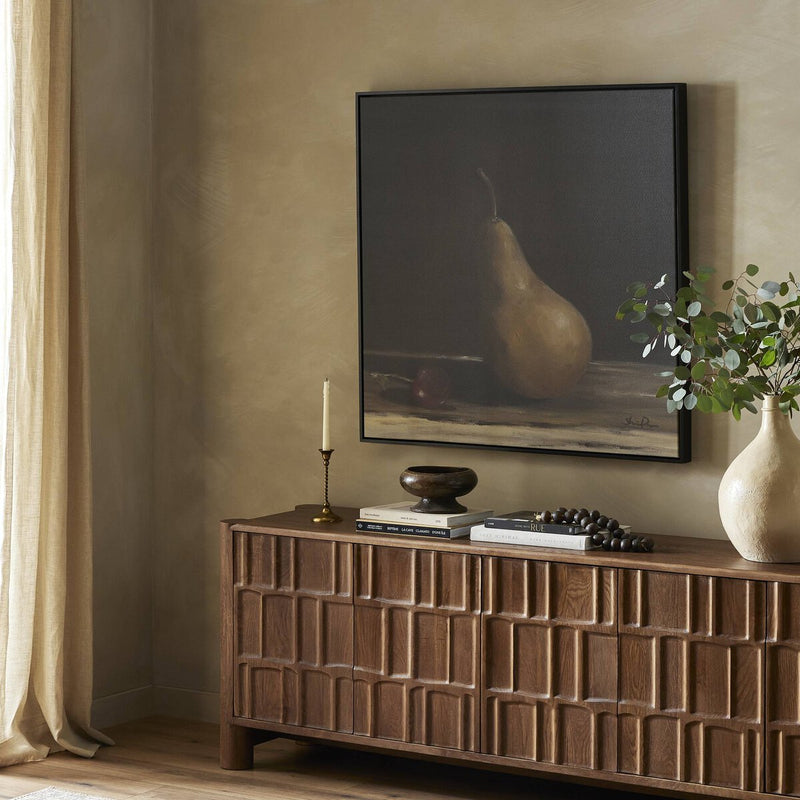 Pear I by Shaina Page - Black Maple Floater