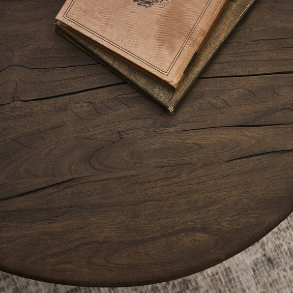 Stuart Nesting Coffee Table - Aged Belgium Bleach