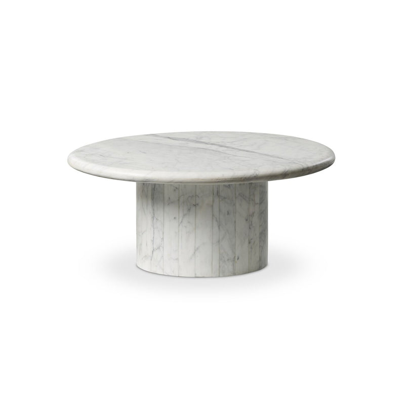 Stuart Nesting Coffee Table - White Calacatta Marble