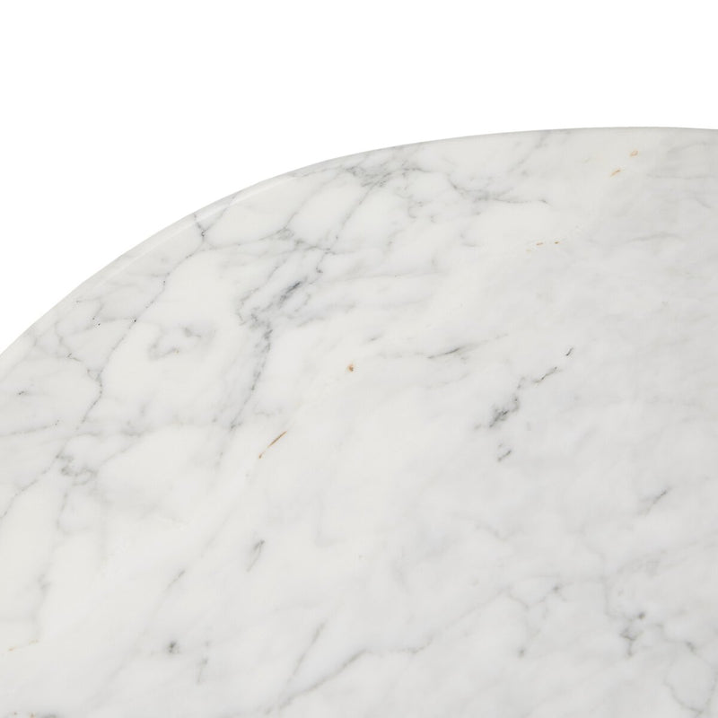 Stuart Nesting Coffee Table - White Calacatta Marble
