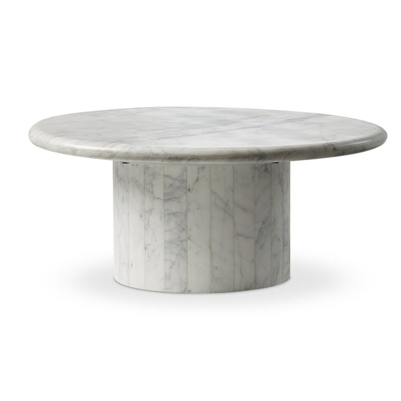 Stuart Nesting Coffee Table - White Calacatta Marble