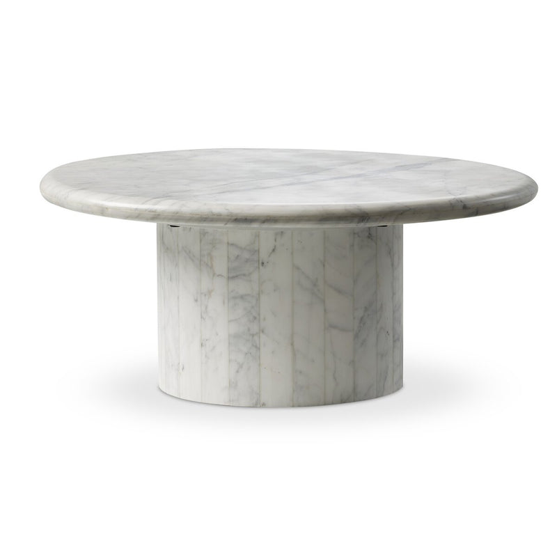 Stuart Nesting Coffee Table - White Calacatta Marble